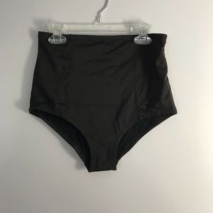 High waisted bathing suit bottom
